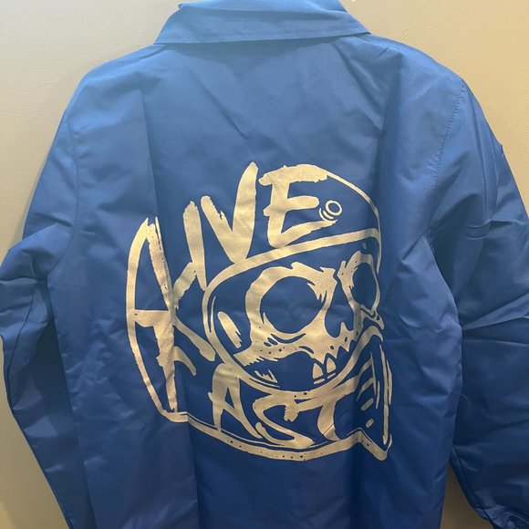 Live Fast light weight rain jacket - Picture 3 of 4